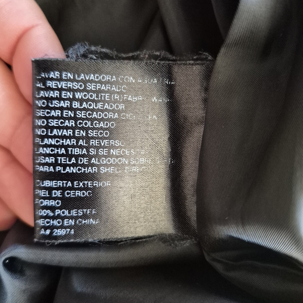 Bernardo Charcoal Suede Coat - Picture 7 of 9